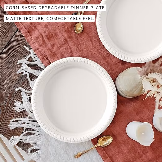 New for Sale Biodegradable Disposable Food Container Lunch Tableware Dinner Eco