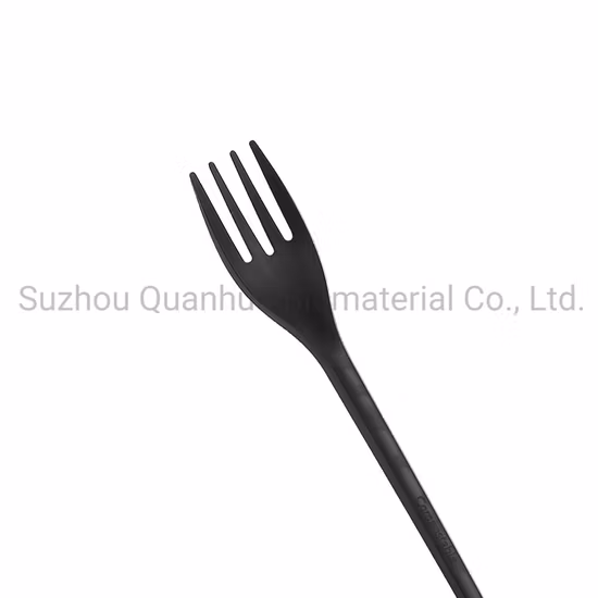 Quanhua Factory Wrapped Custom Logo Cheap Portable Biodegradable Eco Cpla Compostable Disposable Cutlery