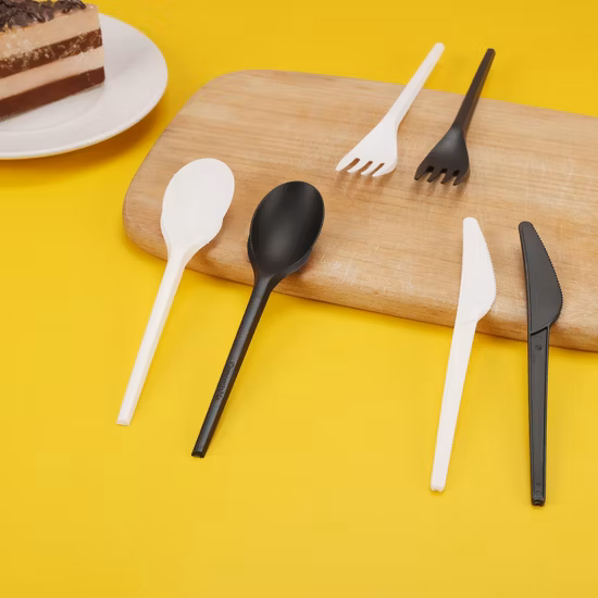 Hot Selling Cheap Custom White Disposable Plastic Fruit Fork Biodegradable Cutlery