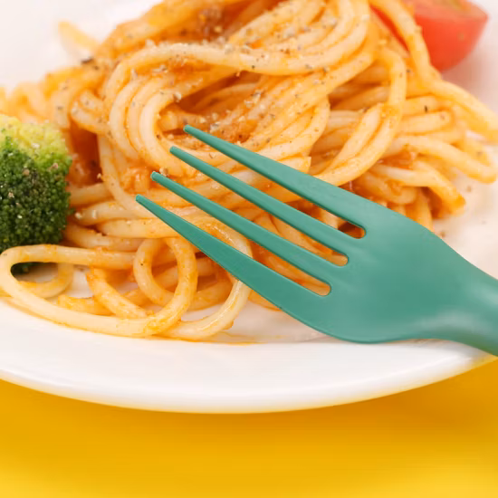 Eco Friendly Biodegradable Small Forks Tableware Disposable Biodegradable Fork Disposable Cutlery